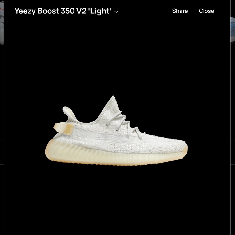 Cream Yeezy’s